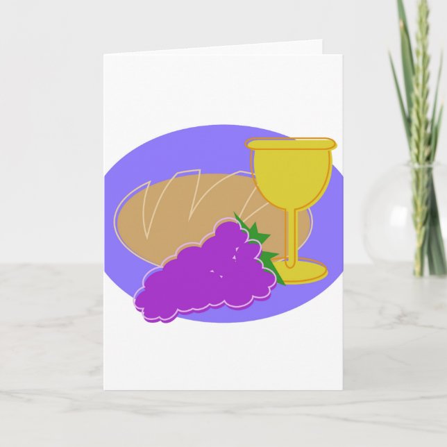 Holy Communion Card (Front)