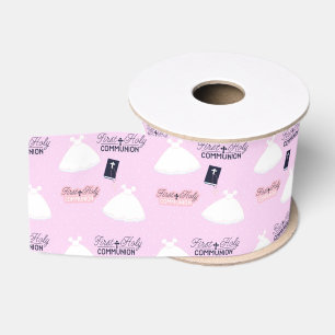 Holy Communion Christening Grosgrain Ribbon