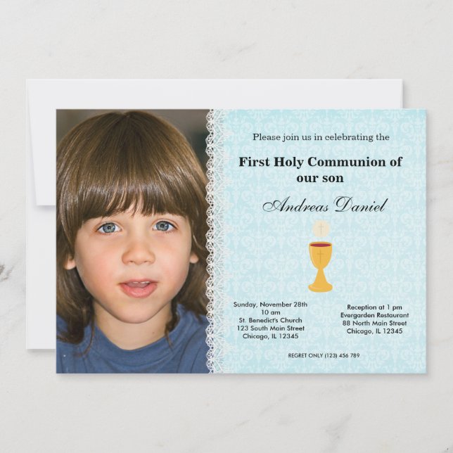 Holy Communion Invitation (Front)