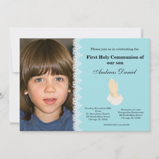 Holy Communion Invitation (Front)