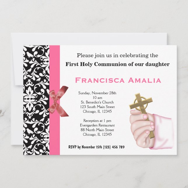 Holy Communion Invitation (Front)