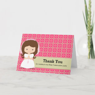 Holy Communion Thank you Card