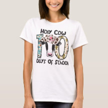 🐮 Holy Cow! 100 Days of School T-Shirt 