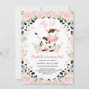 Holy Cow Birthday Invitation