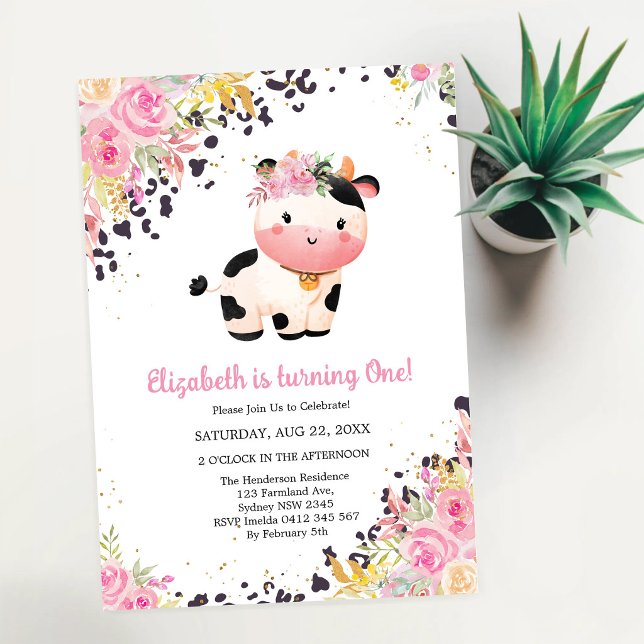 Holy Cow Birthday Invitation (Creator Uploaded)