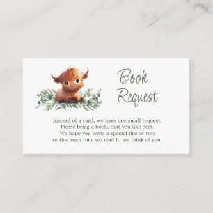 HOLY COW BOOK REQUEST Enclosure Card