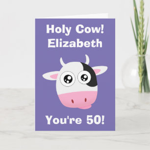 Holy Cow! Card
