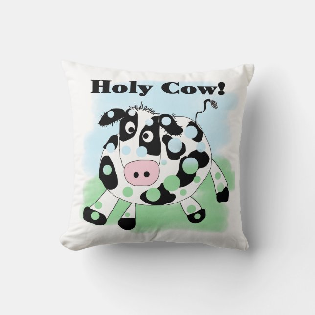 Holy Cow Cushion (Front)