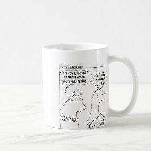 holy cow & dolly the llama coffee mug