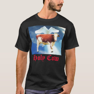 Holy Cow Funny Hilarious Incredible Dad Joke Meme  T-Shirt