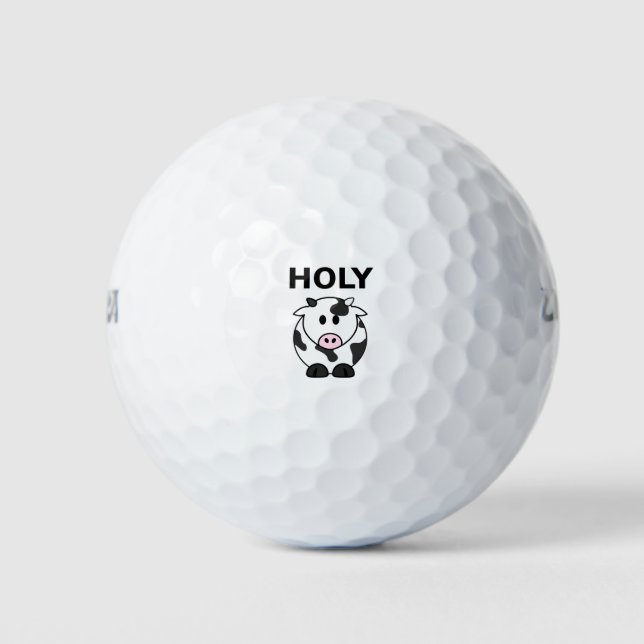 Holy Cow! Golf Balls (Front)