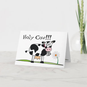 Holy Cow-I forgot your Birthday Card