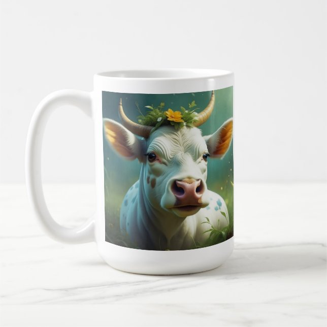 Holy Cow, I Need Some Coffee Funny Mug (Left)