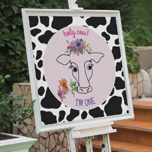 Holy Cow I'm One  Poster