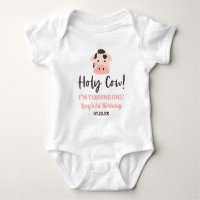 Holy Cow I'm Turning One! 1st First Birthday Party