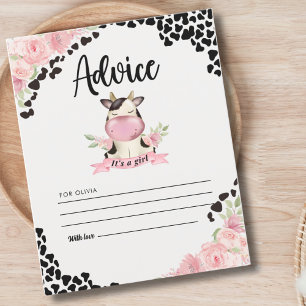 Holy Cow It's a Girl Cute Cow Baby shower