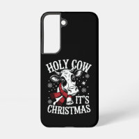 Holy Cow It's Christmas Funny Cow Lover Farm