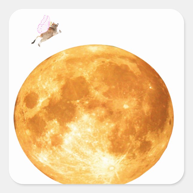 Holy Cow Jumps Over The Moon Envelope Seals (Front)