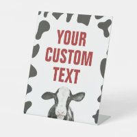 Holy Cow red 1st Birthday 