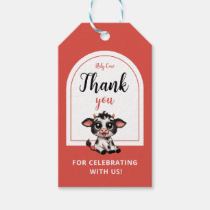 holy cow thank you gift tags
