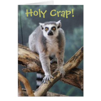 "Holy Crap" Customisable Card for Any Occasion
