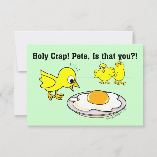 Holy Crap! Pete, is that you? (Front)