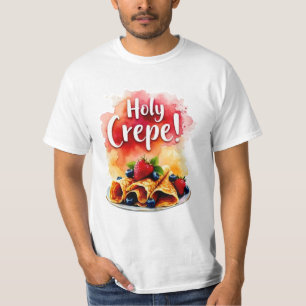 Holy Crepe! - Funny Berry Print Design for Berry T-Shirt