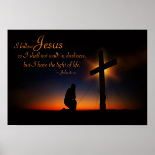 Holy Cross at Sunset (Personalise) Poster