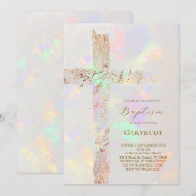 holy cross opal design Baptism