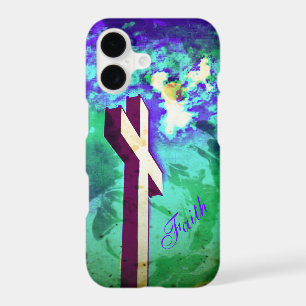 Holy Cross Purple N Green iPhone 7 case