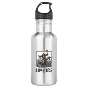 Holy Cross Vintage Basketball Religious Shirt 532 Ml Water Bottle