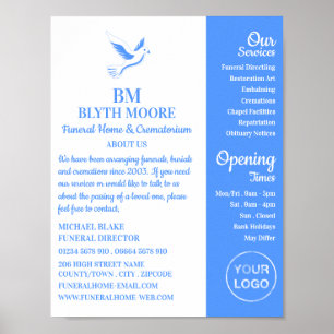 Holy Dove, Funeral Home, Directors Poster