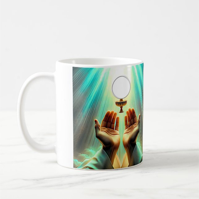 Holy Eucharist 3 Mug (Left)
