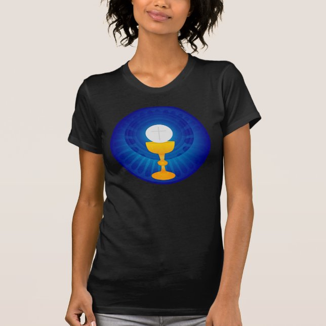 Holy Eucharist Womens T-Shirt (Front)