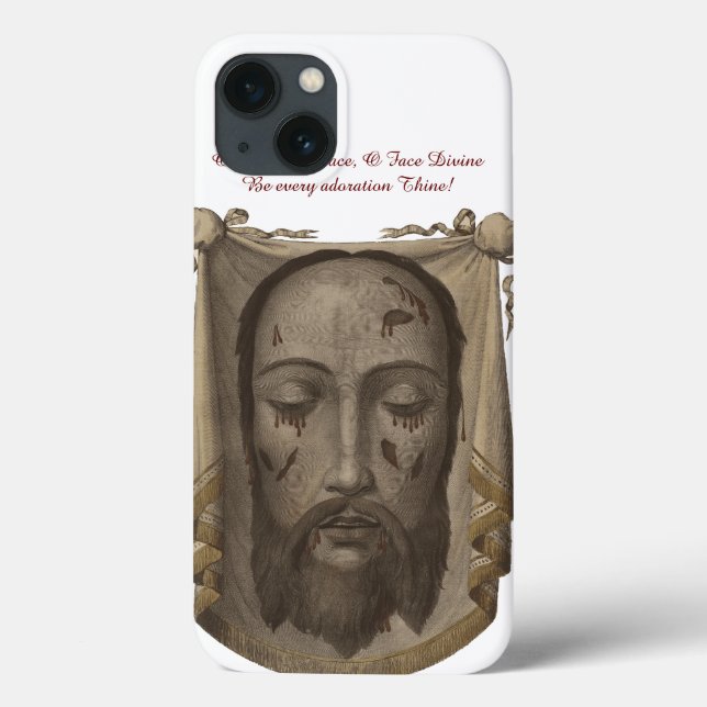 Holy Face of Jesus Case-Mate iPhone Case (Back)