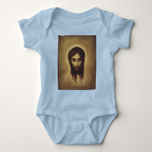 Holy Face of Jesus Christ Baby Bodysuit