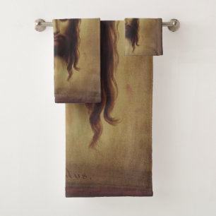 Holy Face of Jesus Christ Bath Towel Set