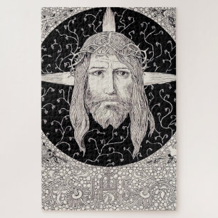 Holy Face of Jesus Christ Jigsaw Puzzle