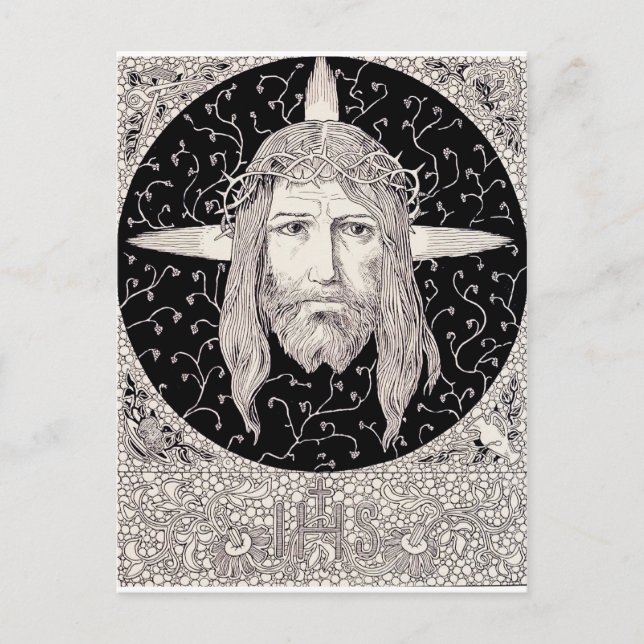 Holy Face of Jesus Christ Postcard (Front)