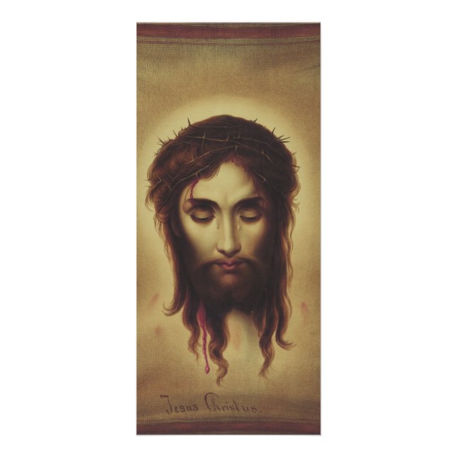 Holy Face of Jesus Christ Rack Card (Front)