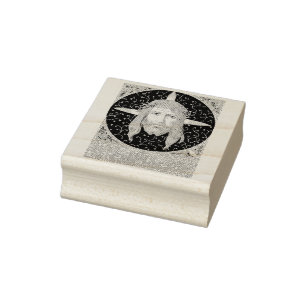 Holy Face of Jesus Christ Rubber Stamp