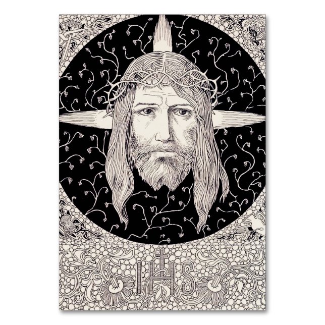 Holy Face of Jesus Christ Table Number (Front)
