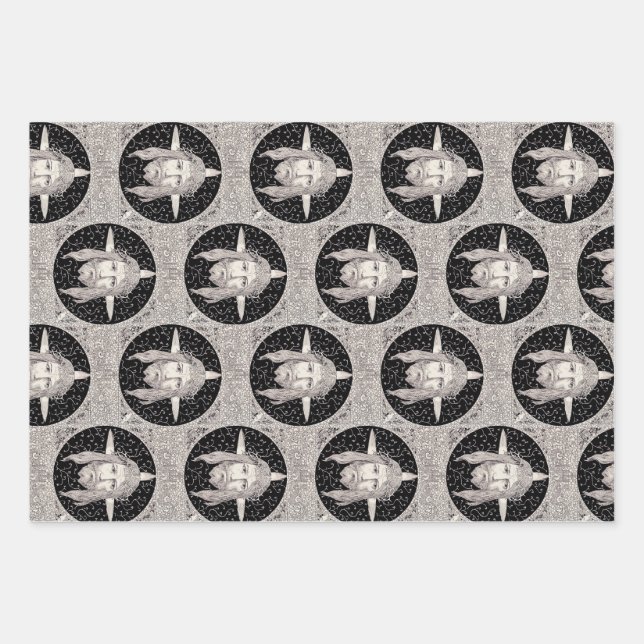 Holy Face of Jesus Christ Wrapping Paper Sheet (Front)