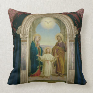 Holy Family, 1898 (tempera on panel) Cushion