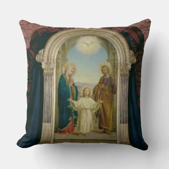 Holy Family, 1898 (tempera on panel) Cushion (Front)