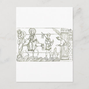 Holy Family Flights into Egypt Postcard