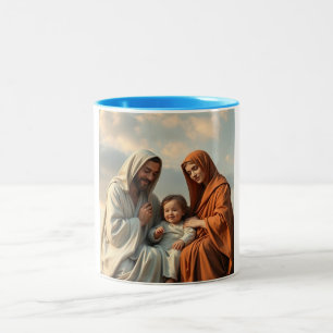 Holy Family, Jesus, Mary and Joseph Coffee Mug