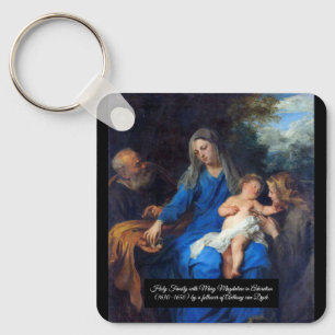 Holy Family Key Ring