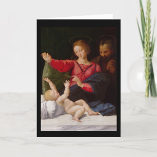 Holy Family La Madone de Lorette Holiday Card
