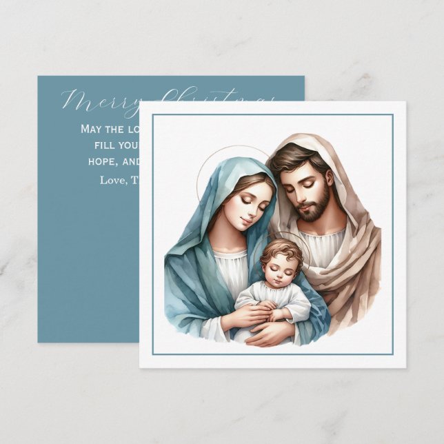 Holy Family – Tender Nativity Scene (Front/Back)